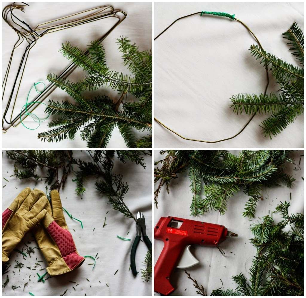 evergreen wreath ingredients